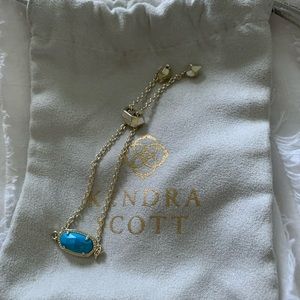 Kendra Scott Elania bracelet in veigny turquoise